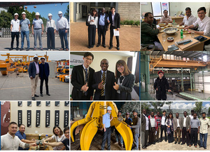 رافعة جسرية للإطارات المطاطية أحادية الشعاع رافعة جسرية متحركة <span class=keywords><strong>20</strong></span> طن للأنشطة الخارجية - Product Image 6