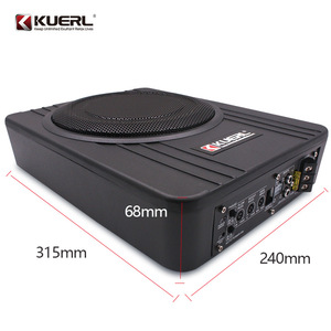 ซับวูฟเฟอร์ติดรถยนต์ KUERL ขนาด 8 นิ้ว 315x240x68 มม. ซับวูฟเฟอร์บางพิเศษสำหรับอัพเกรดระบบเสียงรถยนต์ - Product Image 1