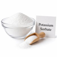 Sorbate de potassium en poudre en gros, qualité alimentaire E202, conservateur, carton de 25 kg, additif alimentaire, fourniture directe du fabricant