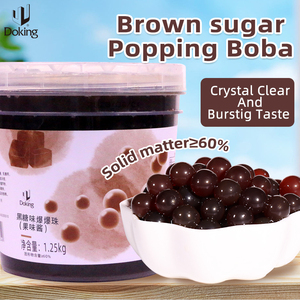 Cina scoppiettante Boba buon gusto agrodolce 1.25Kg di scoppio di zucchero di canna sapore pronto a mangiare zucchero di canna Boba scoppiettante - Product Image 2