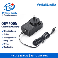 Adaptateur d'alimentation LED avec prise AU, 24V 1.5A 36W, alimentation AC/DC à découpage, câble personnalisé OEM, RCM SELV