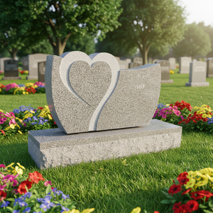 monuments en granit avec sculptures sur les têtes - Product Image 2