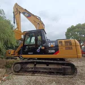 Excavadora CAT 320D/L usada de calidad superior, máquina pesada Caterpillar 320D/L, máquina original japonesa CAT 320D 320DL en stock