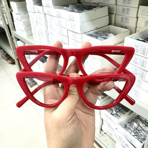 <span class=keywords><strong>2026</strong></span> 신상품 고품질 두꺼운 아세테이트 소재 광학 안경테 캣아이 솔리드 아세테이트 안경테, 혼합 도매 유니섹스 - Product Image 5