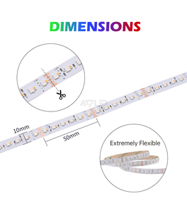 Free Sample 10mm RGBW 24V SMD LED <b>Strip</b> for Cabinet Ceiling Kitchen Closet Bedroom Lighting - Product Image 3