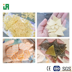 Différentes formes et tailles de saveurs de chips de maïs tortilla <span class=keywords><strong>frites</strong></span> faisant <span class=keywords><strong>la</strong></span> machine <span class=keywords><strong>la</strong></span> lnea de procesamiento de alimentos - Product Image 2