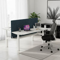 Bureau debout électrique moderne en aluminium, robuste, de qualité commerciale, réglable en hauteur, pour cadre dirigeant, ergonomique