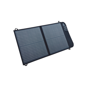 Oferta Especial: Panel Solar Plegable Portátil de 40W, Negro, para Ciclismo al Aire Libre, Flexible, Monocristalino, con 23% de Eficiencia, para Teléfonos Inteligentes - Product Image 4