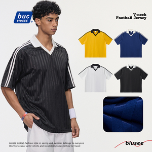 Basketball Football Sports Competition Gym <strong>T</strong> <strong>Shirts</strong> <strong>Wholesale</strong> Custom Number Logo Printing Quick Dry Soccer Jersey - Product Image 3