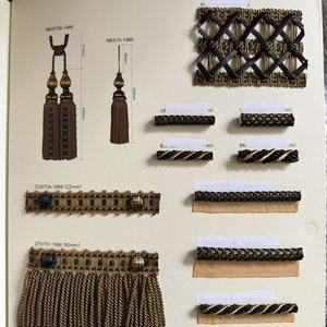 Nouveau <span class=keywords><strong>Livre</strong></span> d'échantillons 2026 de Rubans, Perles, Pompons et Dentelles de Haute Qualité pour Rideaux, Textiles de Maison et Accessoires Décoratifs - Product Image 3
