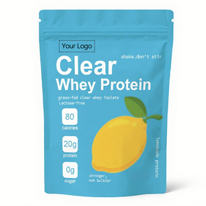 Poudre <span class=keywords><strong>de</strong></span> Protéine <span class=keywords><strong>de</strong></span> Lactosérum au Citron en Gros, 20G <span class=keywords><strong>de</strong></span> Protéines, Prix Usine, Haute Qualité, Croissance Musculaire pour Adultes - Product Image 4
