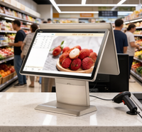 Terminal de point de vente Android/Windows sur mesure avec cadre en alliage d'aluminium pour les fabricants exigeants