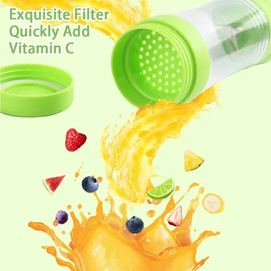 Mélangeur de cuisine Mini presse-agrumes électrique Chargement USB Smoothie Milkshake Maker Portable Automatique Frais <span class=keywords><strong>Fruits</strong></span> Pressés - Product Image 2