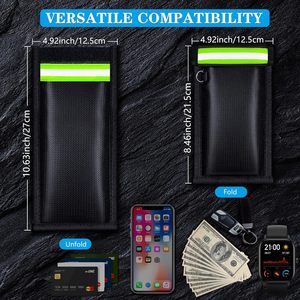 Không thấm nước chống cháy Faraday lồng túi cho chống trộm & Chống theo dõi bảo vệ máy tính xách tay Máy tính bảng điện thoại chìa khóa xe - Product Image 6