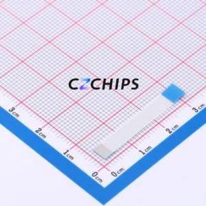 JS05B-08P-030-3-4 FFC Cable (Flexible Flat Cable) P=0.5mm Connector 8P 0.5mm 0.3mm Reverse - Product Image 2