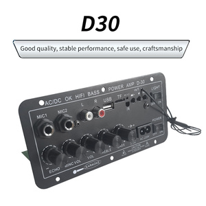 Tùy Chỉnh Hi-Fi Loa Siêu Trầm Điện Amp 12V/24V/220V Âm Bass Cao USB Điều Khiển Từ Xa Bluetooths D30 Khuếch Đại Hội Đồng Quản Trị Hiển Thị - Product Image 2