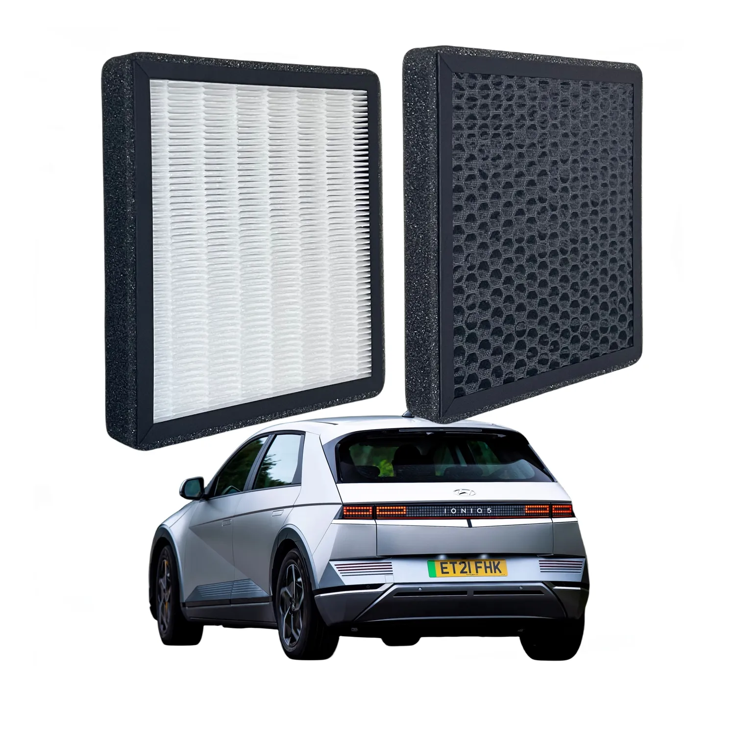 XTechnor HEPA Cabin Air Filter For Hyundai Ioniq 5 2022,2023,2024,Automotive Replacement Air Intake Filter Accessories