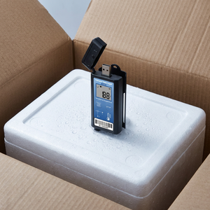 Enregistreur de données de vibrations à haute résistance aux chocs avec capteur de température intégré, industriel, pour le transport en chaîne d'approvisionnement - Product Image 6