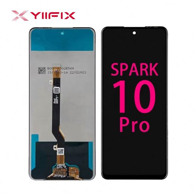 High Definition 3-inch LCD Glass Digitizer Assembly 1-Year Warranty Factory Price for Tecno Spark 10 Pro Mobile Phone Screen