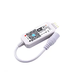 Беспроводная Светодиодная лента с управлением через приложение Google Home Alexa WiFi BLE IR RF CCT RGB RGBW Pixel 5050 DC 24V