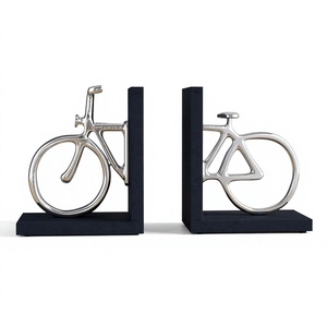 Sujeta Libros de Metal con Forma de Bicicleta para el Hogar, Fabricante Mayorista, Fábrica, Mejores Sujeta Libros Decorativos de Calidad - Product Image 1