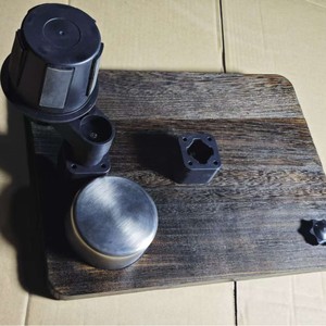 <b>Car</b> Food Tray Wooden 360 Degree Rotating Cup Holder <b>Table</b> For Office Space Dark Color Customization - Product Image 1