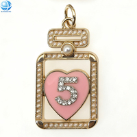 Breloques de luxe pour bijoux, avec logo de marque CC GG, perles estampées, breloques parfumées pour collier, pendentif, bracelet, porte-clés, DIY
