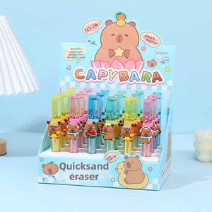 Gomma per Cancellare Soododo in Materiale TPR, Penna Cancellatrice Push-Pull per Disegno e Schizzi, Gomma per Matite Scolastiche per Esami e Disegno - Product Image 2