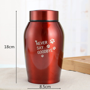 Juicepet Kenangan Tak Terlupakan Grosir Guci Hewan Peliharaan Berkualitas Tinggi dari Baja Tahan Karat dengan Gaya Klasik yang Dapat Disesuaikan untuk Abu Jenazah - Product Image 2