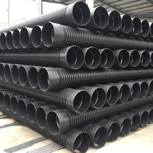 HDPE rắn tường rỗng ống PE ống cho hệ thống thoát nước đô thị thoát nước ống nhựa - Product Image 1
