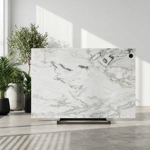 Natural White Marble <b>Stone</b> Slab with Grey Veining for Luxury Feature Walls Flooring and Hotel Projects - Product Image 1