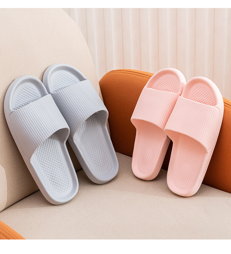 Cheap Wholesale House Slippers Women Thick Platform Slides Beach Eva Soft Sole Sandals Unisex