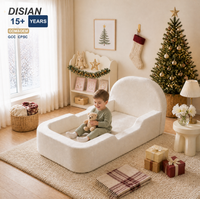 Canapé convertible pour enfants, idéal pour chambre et salle de jeux, canapé compressé sous vide, pouf sectionnel, chaise de sol
