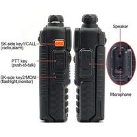 Radio bidirectionnelle Baofeng UV 5R UV5R 8W pour adultes, fournitures pour hôtels et restaurants, radio double bande UHF VHF avec certification CE FCC Rohs