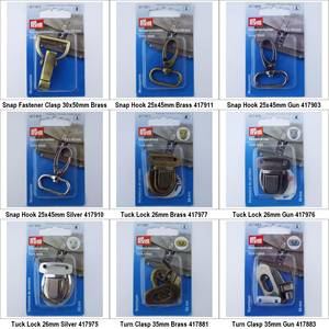 Sangle de sac en métal avec boucle de fermeture, curseur de verrouillage et poignée en sangle noire P - Product Image 5