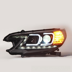 Conjunto de Faros Delanteros de Repuesto para Honda <span class=keywords><strong>CRV</strong></span> CR-V 2012-2014, con Opciones LED, Halógenas o Láser, DRL Secuencial - Product Image 2