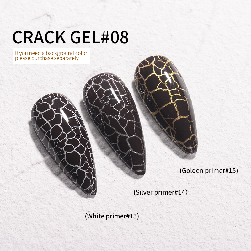 Gel UV craquelé#08