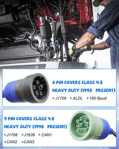 493148 chẩn đoán Cáp 6Pin 9pin Adapter Tương thích cho ô tô điện tử & máy ứng dụng - Product Image 6
