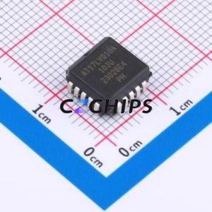 PLCC-20วงจรรวมดั้งเดิมและใหม่ AT17LV010A-10JU (9x9) ชิปวงจรรวมหน่วยความจำการกำหนดค่า FPGA - Product Image 1