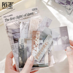 Paquete de 15 unidades/paquete de materiales múltiples mixtos, paquete de Material parpadeante, <span class=keywords><strong>todo</strong></span> cambia al instante, Serie de pegatinas de manual de sal - Product Image 3