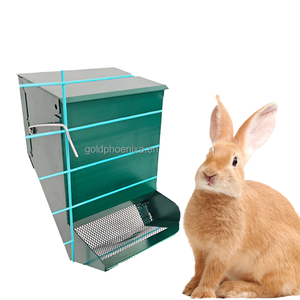 YYC PH266 Comedero <span class=keywords><strong>de</strong></span> Metal <span class=keywords><strong>de</strong></span> Nuevo Tipo <span class=keywords><strong>para</strong></span> Mascotas Pequeñas, <span class=keywords><strong>Bebederos</strong></span> <span class=keywords><strong>para</strong></span> <span class=keywords><strong>Conejos</strong></span> y Roedores con Tapa - Product Image 4