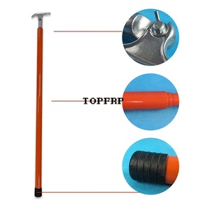 Hot Sale Bounced Bead Design Push Button Fiberglass Telescopic Hot Stick - Product Image 5