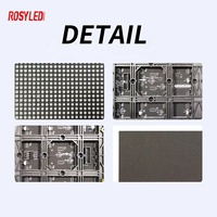 Écran LED d'intérieur, module d'affichage HD couleur sans soudure, solution mur vidéo pour magasins de détail et centres commerciaux, luminosité 800 cd
