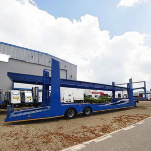 Semirremolque de plataforma plana de alta capacidad, camión volquete de plataforma baja, semirremolque de servicio pesado para transporte de materiales de construcción en África - Product Image 4