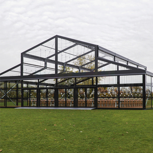 Portable Folding Party <b>Tent</b> Pop Up <b>Canopy</b> Clear Glass Modern Carpas Para Eventos Waterproof Wedding <b>Tent</b> For Courtyard Events - Product Image 2