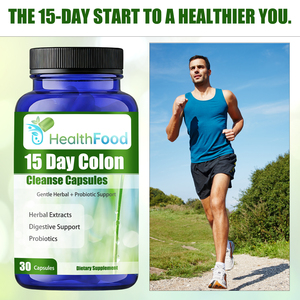 Custom Made Probiotic Support Capsules 15 Day Colon Cleanse Capsules with Senna Leaf Daily Boost Energy and Metabolism Slimming - Product Image 6