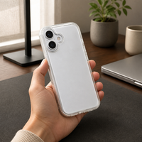 Nouvelle coque transparente pour iPhone 17 Series – Étui de protection souple en TPU personnalisé