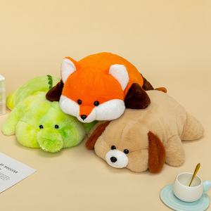 ตุ๊กตาไดโนเสาร์ยัดนุ่นรูปสุนัขจิ้งจอกอ้วนสำหรับลูกสุนัขแมวตุ๊กตาสัตว์ยัดนุ่นสำหรับ<span class=keywords><strong>เด็ก</strong></span><span class=keywords><strong>นอน</strong></span>ของเล่นไดโนเสาร์นุ่มนิ่ม - Product Image 2