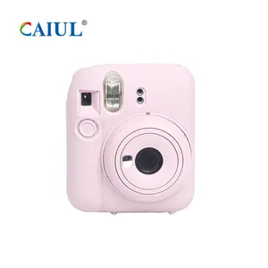 Case لـ fujifilm Instax mini 12 كاميرا فورية مقاومة للماء حقيبة واقية من الصدمات حافظة سيليكون