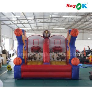 Ensemble de balle de basket-ball <span class=keywords><strong>gonflable</strong></span> géant, en PVC, <span class=keywords><strong>pour</strong></span> tir - Product Image 2